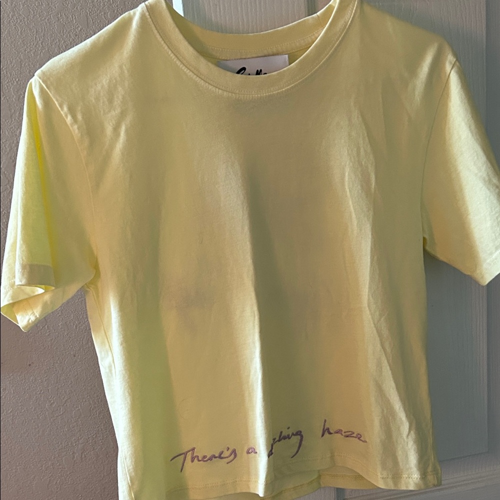 Stella McCartney Taylor Swift Light Yellow Shirt